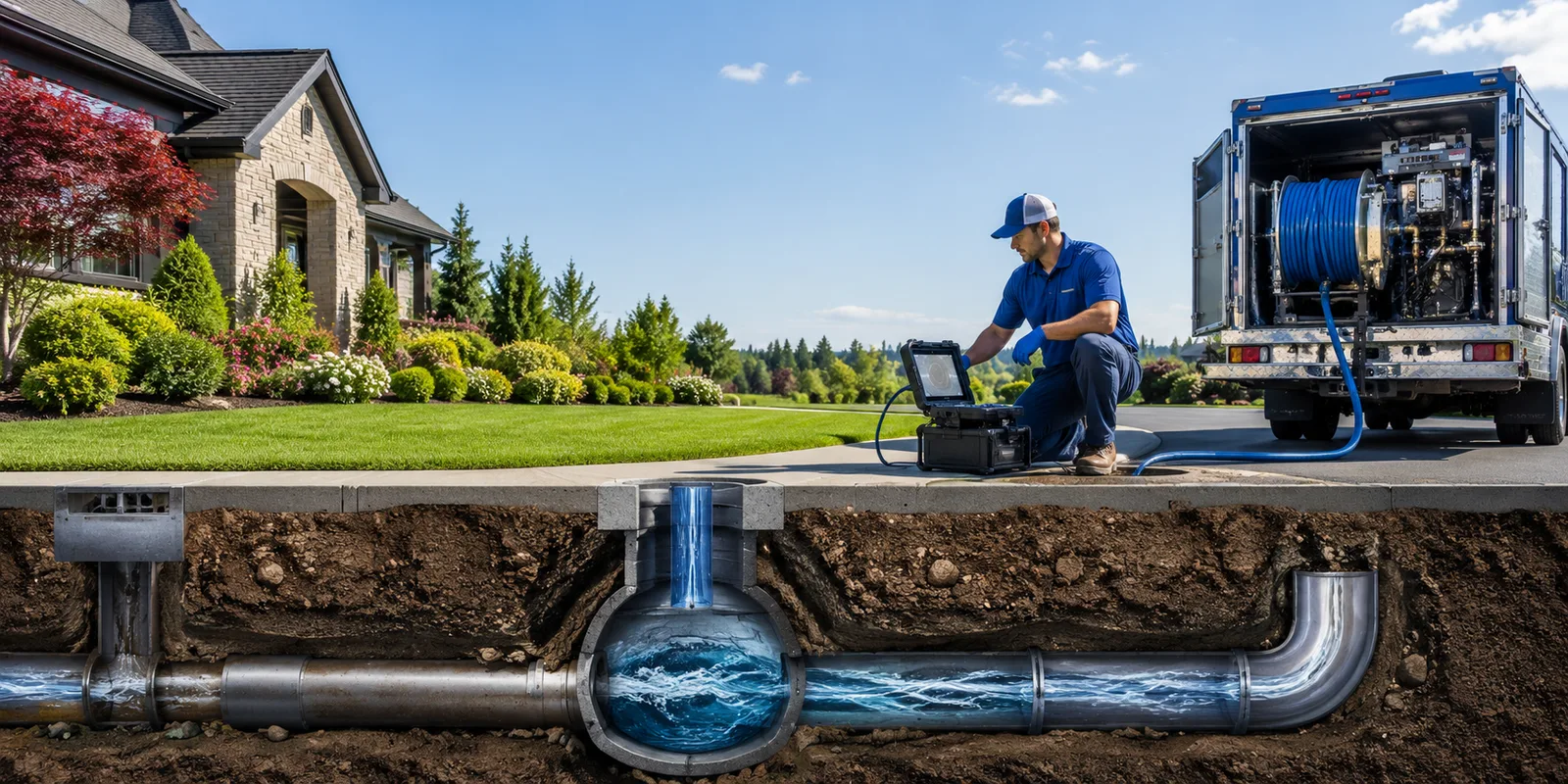Drainage restoration information for Tampa, KS